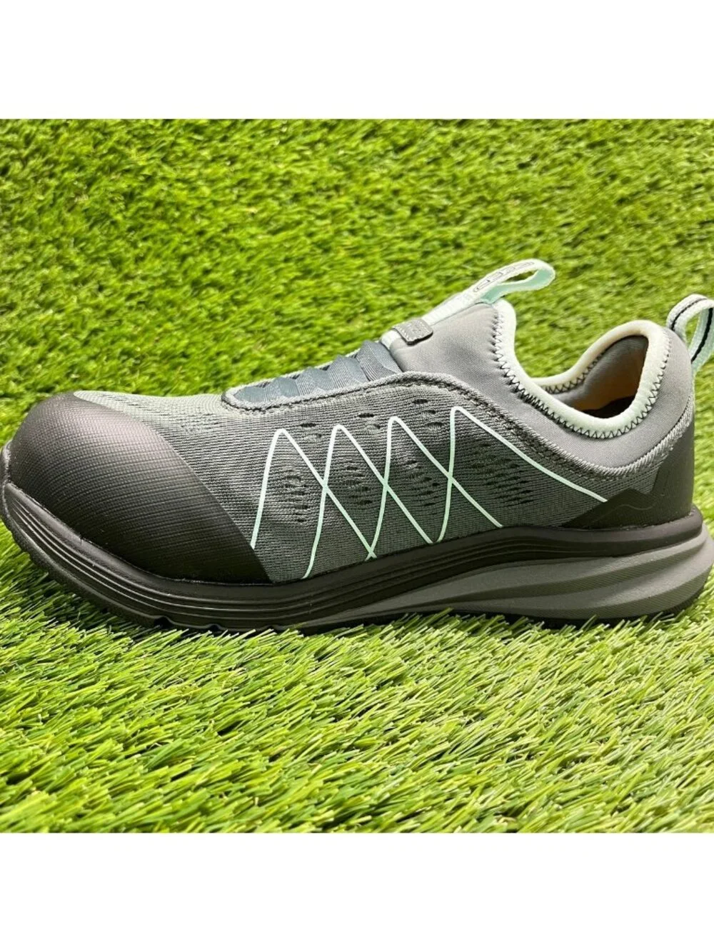 Keen Utility Vista Energy Shift Womens Size 7.5D Gray Composite Toe Safety Shoes
